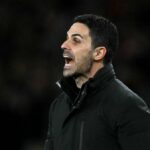 Tréner Arsenalu Mikel Arteta