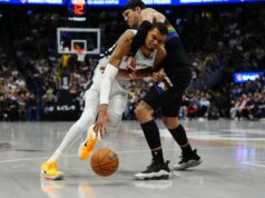 Súhrn NBA: Nuggets prerušili 11-zápasovú víťaznú sériu Spurs po predĺžení NBA: San Antonio Spurs v Denveri Nuggets