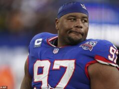 Superstar Giants požiada o výmenu a povie tímu, že chce ísť do NFL, len niekoľko dní pred draftom Defenzívna superhviezda New York Giants Dexter Lawrence údajne požiadal o výmenu