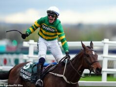 Súťaž Grand National 2026: Stiahnite si a vytlačte si základnú súpravu Daily Mail Sport pre najväčšie preteky roka I Am Maximus, ktorý vyhral Grand National 2024 pod vedením Paula Townenda, je favoritom na triumf v Aintree.