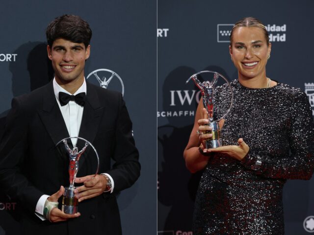 Tenisové duo Sabalenka a Alcaraz vyhráva top Laureus športové vyznamenania | Tenisové novinky

