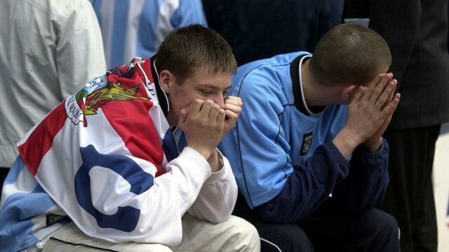 Rick Cushen, Kim McQueen a Graeme Nason v aréne CBS