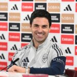 Tlačová konferencia Arsenalu NAŽIVO: Mikel Arteta o Bournemouth, Saka, Odegaard, Eze a Calafiori