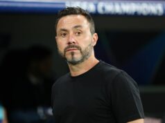 Tottenham objavil skutočnú cenu zostupu z Premier League, keď Roberto De Zerbi vystrelil varovanie Roberto De Zerbi, hlavný tréner Olympique de Marseille, sa pozerá na zápas MD1 fázy Ligy majstrov UEFA 2025/26 medzi Realom Madrid CF a Olympique de Marseille na Estadio Santiago Bernabeu 16. septembra 2025 v Madride, Španielsko.