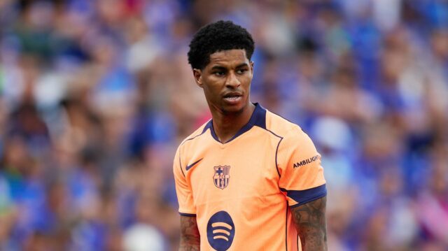 Marcus Rashford z FC Barcelona 