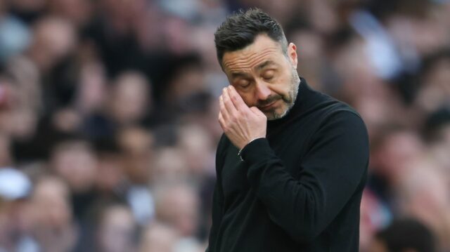 Tréner Tottenhamu Hotspur Roberto De Zerbi