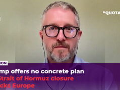 Trump neponúka žiadny konkrétny plán, keďže uzavretie Hormuzského prielivu šokuje Európu | Správy Donalda Trumpa Trump neponúka žiadny konkrétny plán, keďže uzavretie Hormuzského prielivu šokuje Európu | Správy Donalda Trumpa