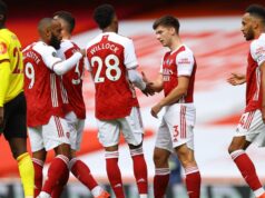 V Arsenale si ma nevážili, takže som musel odísť – bolo jasné, že chcú, aby som odišiel Joe Willock z Arsenalu oslavuje strelenie svojho druhého gólu počas zápasu B-skupiny Európskej ligy UEFA medzi Arsenal FC a Dundalk FC na Emirates Stadium 29. októbra 2020 v Londýne v Spojenom kráľovstve.