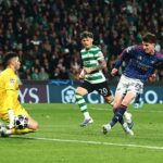 Bol to šikovný nájazd Viktora Gyokeresa neskoro v Lisabone, ktorý odtiahol oboch stredových obrancov od Kaia Havertza (vpravo), takže Nemec mohol streliť víťazný gól Arsenalu.