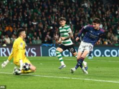 Viac priestoru, viac striel, viac gólov: Ako Viktor Gyokeres a Kai Havertz z Arsenalu vytvorili nepravdepodobné partnerstvo pri úderoch – a prečo to môže oživiť útok v boji o titul Bol to šikovný nájazd Viktora Gyokeresa neskoro v Lisabone, ktorý odtiahol oboch stredových obrancov od Kaia Havertza (vpravo), takže Nemec mohol streliť víťazný gól Arsenalu.