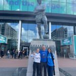 Obe moje dcéry (Alice, vľavo a Edie) prišli so mnou v nedeľu na finále EFL Trophy proti Luton Town.