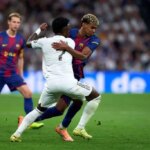 Vinícius mladší prejavuje podporu barcelonskému Lamine Yamalovi po španielskych choráloch