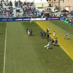 Nové pravidlo o ofsajde Arséna Wengera o „dennom svetle“ bolo prvýkrát použité v sobotu, keď Alejandro Diaz (druhý vrch obrazovky vo svetlomodrom tričku) skóroval za Pacific FC v Kanade.