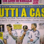 Tuttosport reaguje na neúspech Talianska v kvalifikácii na Majstrovstvá sveta 2026 (Tuttosport)