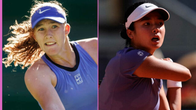 Vychádzajúce hviezdy Mirra Andreeva a Alex Eala na kolíznej dráhe Vychádzajúce hviezdy Mirra Andreeva a Alex Eala na kolíznej dráhe