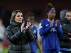 WSL: Manažér Chelsea Bompastor požaduje technológiu bránkovej čiary po tom, čo gól Sama Kerra nebude uznaný WSL: Manažér Chelsea Bompastor požaduje technológiu bránkovej čiary po tom, čo gól Sama Kerra nebude uznaný