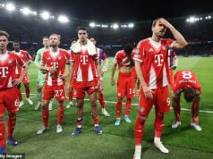 Wayne Rooney kritizuje „neuveriteľné“ tvrdenia Harryho Kanea z pozápasových rozhovorov o Bayerne Mníchov a trileri PSG s deviatimi gólmi o Lige majstrov. Hráči Harryho Kanea a Bayernu Mníchov po prehre 5:4 od PSG v utorok večer