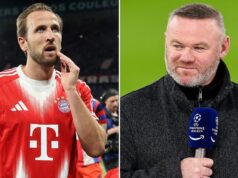 Wayne Rooney nesúhlasí s Harrym Kaneom, pretože ikona Tottenhamu povedala „neexistuje žiadny spôsob“ Wayne Rooney nesúhlasil s verdiktom Harryho Kanea o výkone Bayernu Mníchov proti Parížu Saint-Germain v Lige majstrov.