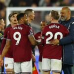 Nuno Espirito Santo (vpravo) verí, že West Ham sa môže vyhnúť zostupu z Premier League