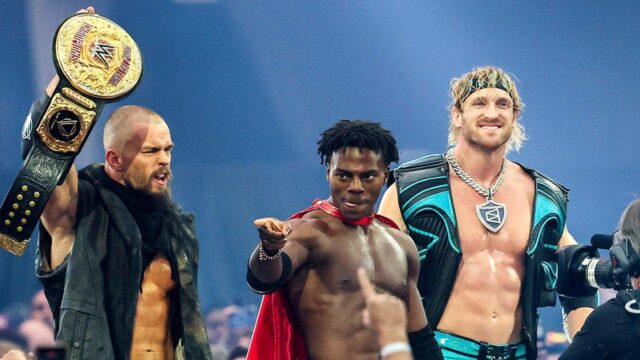 WrestleMania 42: ISHOWSPEED umiestni Logana Paula cez oznamovací stôl
