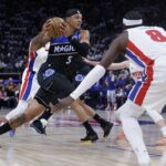 NBA: Playoffs-Orlando Magic v Detroite Pistons
