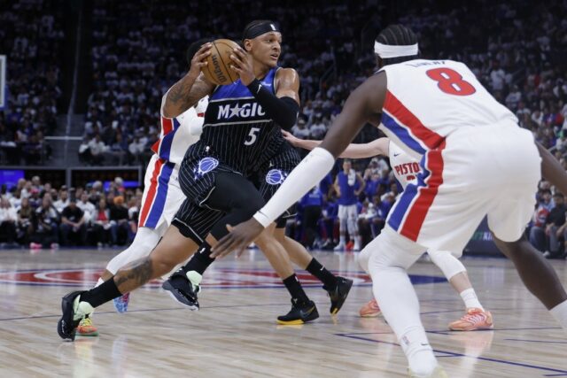 NBA: Playoffs-Orlando Magic v Detroite Pistons