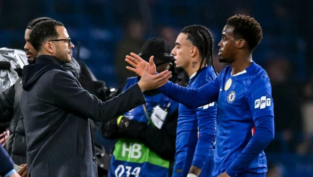 Liam Rosenior a Jamie Gittens 