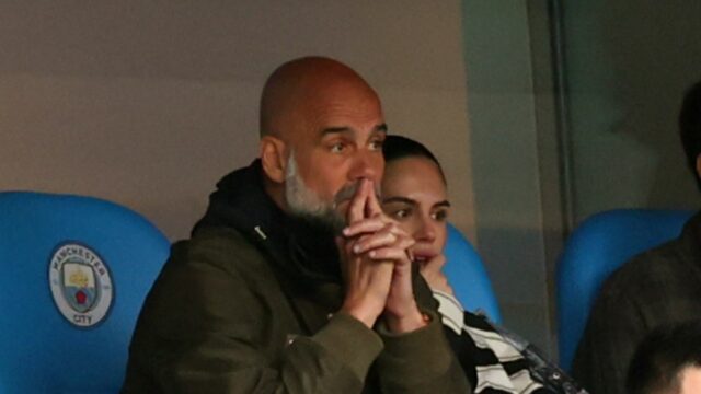 Tréner Man City Pep Guardiola