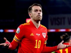 „Kliatba“ Aarona Ramseyho sa končí, keď odchádza do dôchodku po tom, čo „zabil“ celebrity od bin Ládina po pápeža Wales proti Maďarsku UEFA Euro 2020 kvalifikačná skupina E Cardiff City Stadium