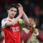 Declan Rice sa vrátil po zranení, aby pomohol Arsenalu dostať sa do semifinále Ligy majstrov (PA)