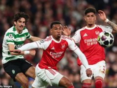 „Nudný“ Arsenal je brutálne zosmiešňovaný v celej Európe, keď sa „Peugeot vyrovnal Mercedesu“ a opustil Atlético Madrid s pohľadom na finále Ligy majstrov Arsenal bol kritizovaný za svoj vlažný výkon proti Sportingu Lisabon v stredu večer, kde nedokázal premeniť žiadny zo svojich 15 pokusov na bránu.