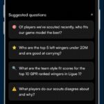 Kluby môžu aplikácii klásť na mieru šité otázky o svojom tíme a nábore a aplikácia potom vytvorí užší zoznam prestupových cieľov, ktoré zodpovedajú tomu, čo hľadajú.