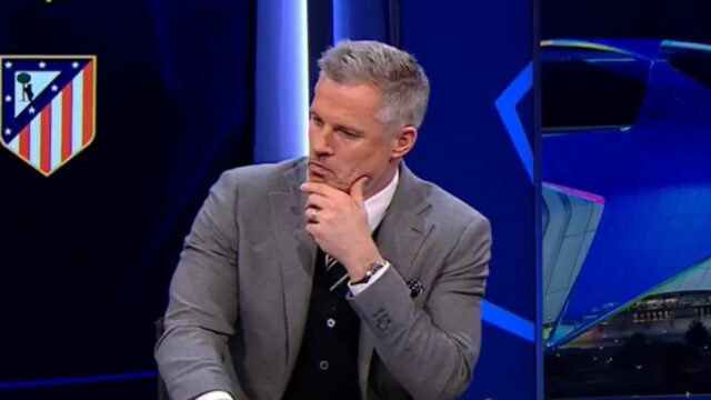 Jamie Carragher o spravodajstve CBS Sports o Lige majstrov.