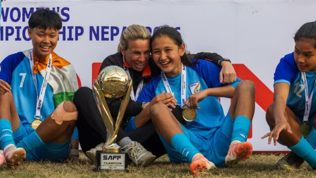 „Žiadny tlak“ je mantrou pre Pamelu Conti, keď India začína kampaň AFC U-17 Women's Asian Cup
