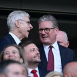 Ako britský premiér Sir Keir Starmer reagoval na to, že Arsenal ukončil 22-ročné sucho v PL