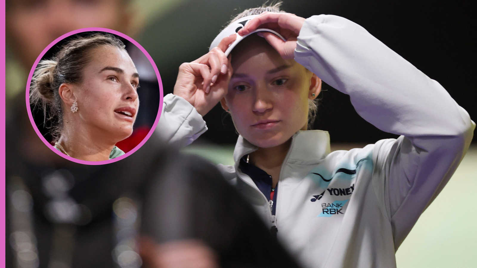 Ako odchod Eleny Eleny Rybakiny z Italian Open ovplyvňuje súboj č. 1 s Arynou Sabalenkovou