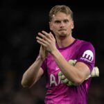 Antonin Kinsky z Tottenhamu Hotspur reaguje