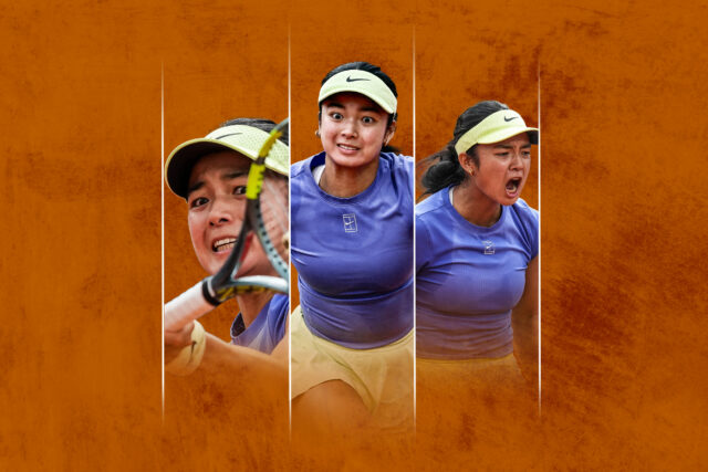 Alex Eala Alexandra Eala French Open 2026 tenisový antukový kurt Roland Garros f