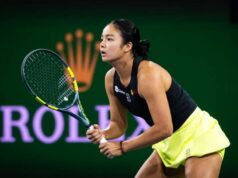 Alexandra Eala sa pred Wimbledonom 2026 chystá hrať na trávniku Foto od Teda ALJIBE / AFP cez Getty Images