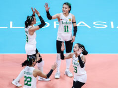 Amie Provido, La Salle zostanú obozretné aj napriek finále Shane Reterta z La Salle Lady Spikers počas zápasu proti NU Lady Bulldogs vo finále ženského volejbalového turnaja UAAP sezóny 88.