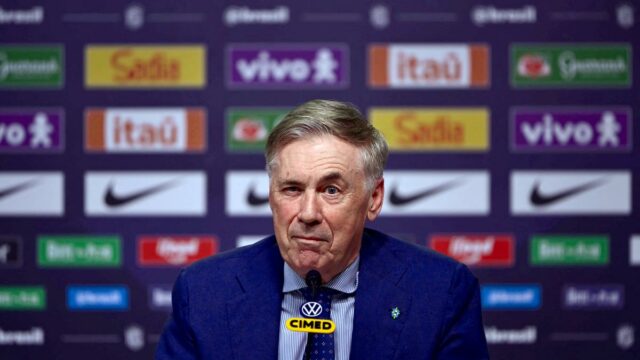 Ancelotti hovorí, že Brazília musí premeniť tlak na majstrovstvá sveta v motiváciu ukončiť 24-ročné čakanie
