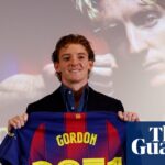Anthony Gordon podpísal zmluvu s Barcelonou z Newcastlu za 69,3 milióna libier, päťročný kontrakt | Prestupové okno