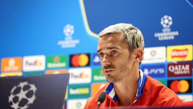 Útočník Atlética Madrid Antoine Griezmann hovorí pred súbojom s Arsenalom