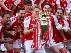Arsenal NIE JE vynikajúci tím, kde sa Wayne Rooney musí zlepšiť ako učenec, rozlúčka Mo Salaha bola hrozná a najhoršia chyba West Hamu: IAN LADYMAN na My Football Weekend Champions Arsenal nie je výnimočný podľa nedávnych štandardov Man City a Liverpoolu