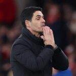 Victor Valdepenas z Realu Madrid CF v akcii počas futbalového zápasu španielskej ligy, LaLiga EA Sports, hraného medzi Deportivo Alaves a Real Madrid na štadióne Mendizorroza 14. decembra 2025 v španielskej Vitorii.