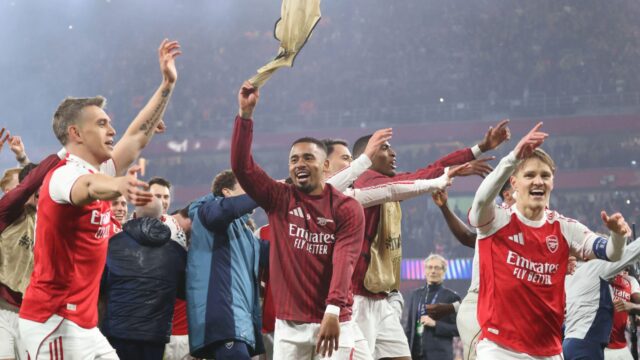 Arsenal po tom, čo sa dostal do finále Ligy majstrov, vyvolal hnev Celebration Police

