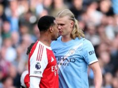 Arsenal sa dozvedel konečný verdikt Premier League o súboji Gabriel ‚headbutt‘ vs Man City Arsenalu bolo povedané, že Gabriel Magalhaes mal dostať červenú kartu za súboj s Erlingom Haalandom.
