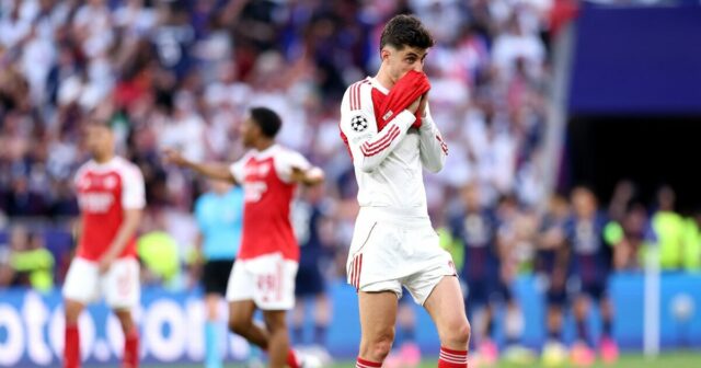 Arsenal trpí smútok z Ligy majstrov, keď PSG opúšťa Havvertz s červenými tvárami | Futbal | Šport
