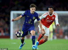 Arsenal uštedril ranu ako letný cieľ Julian Alvarez NEMÁ v úmysle podpísať novú zmluvu s Atleticom – ale zameriava sa na prestup k európskym gigantom Arsenal údajne utrpel ranu pri prenasledovaní Juliana Alvareza z Atlética Madrid