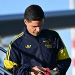 Tréner Arsenalu Mikel Arteta